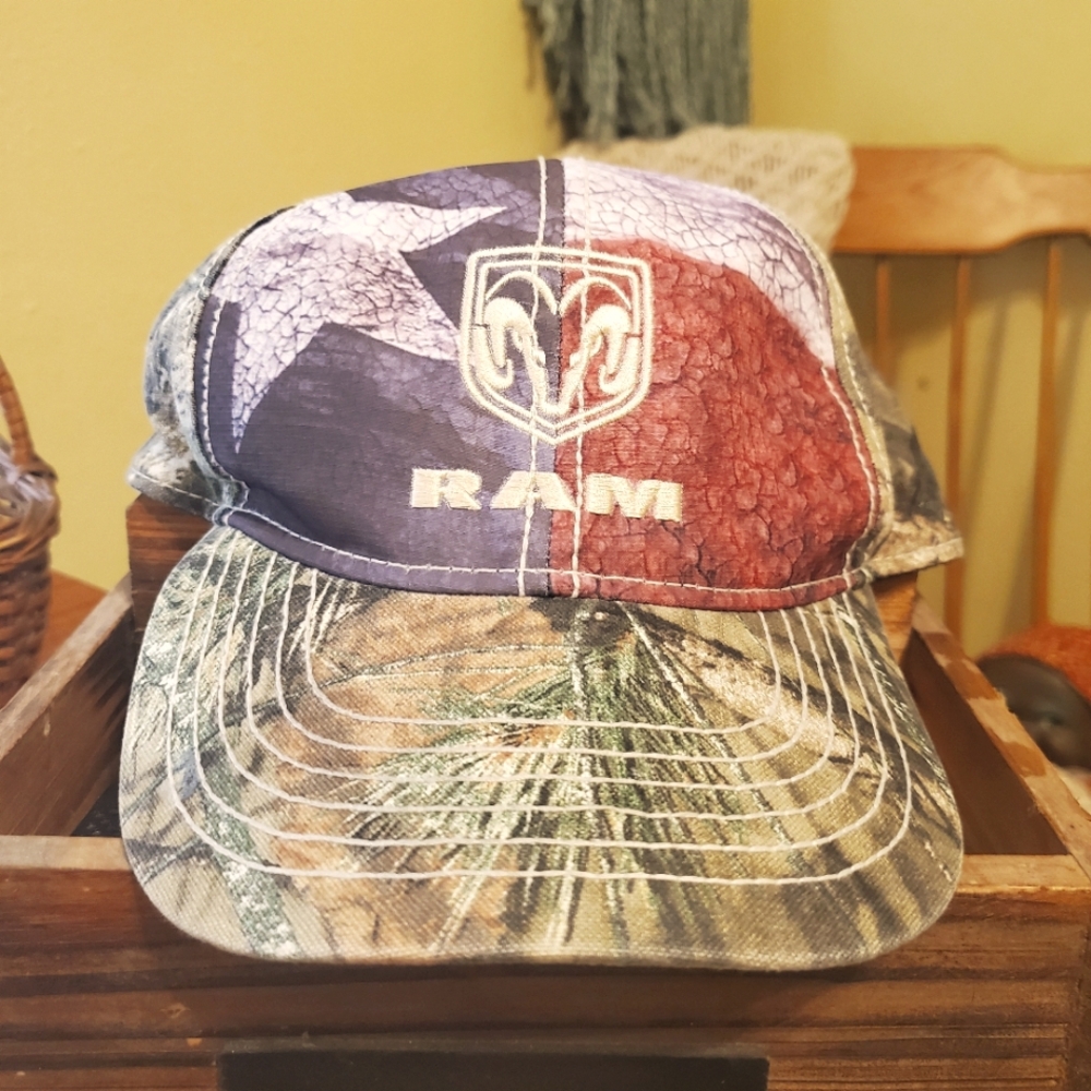 Texas Dodge RAM Camouflaged Cap